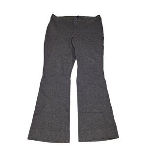 NYDJ Pull On Pant Lift Tuck Technology Gray Soft Flare Womens 14 Business Casual